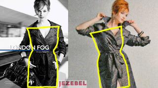 Illustration for article titled Not Even Christina Hendricks Is Safe From Photoshop